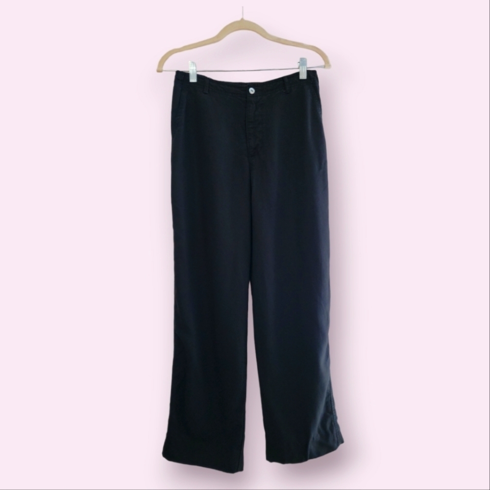 Bloomingdales Black Straight Black Pants Size 6